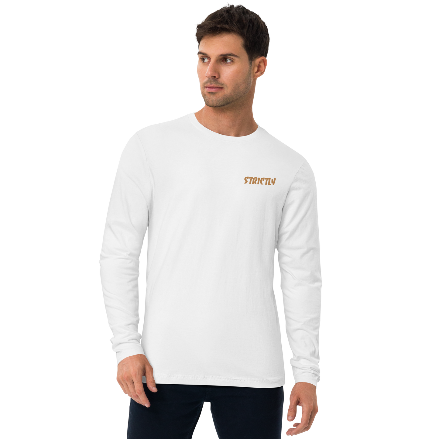 Long Sleeve Fitted Crew - Strictly Snowboarding